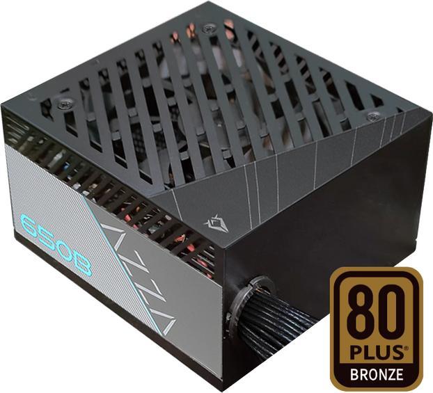 Produktbild Azza Netzteil 650W (ATX3.1) 120mm black (80+ Bronze) (650 W)