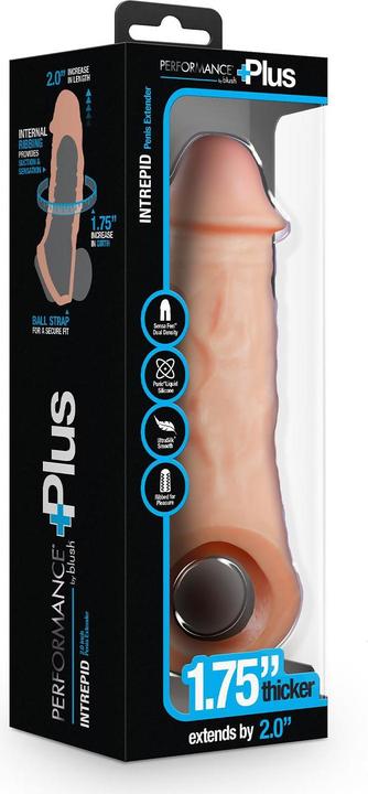 Productafbeelding Blush performance plus intrepid 2 inch silicone penis xtender beige