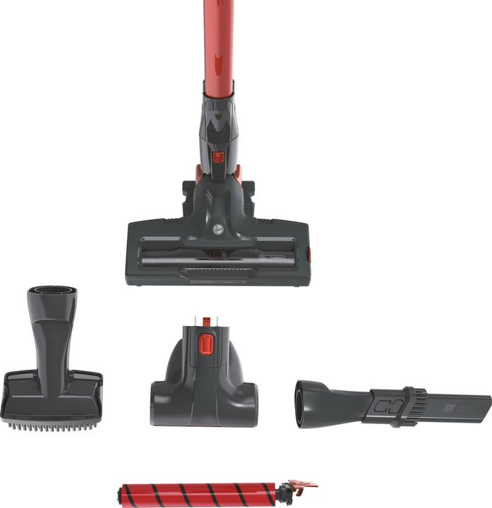 Actual product image Hoover H-FREE 300 HF322AFP 011 cordless Grey, Titanium Bagless