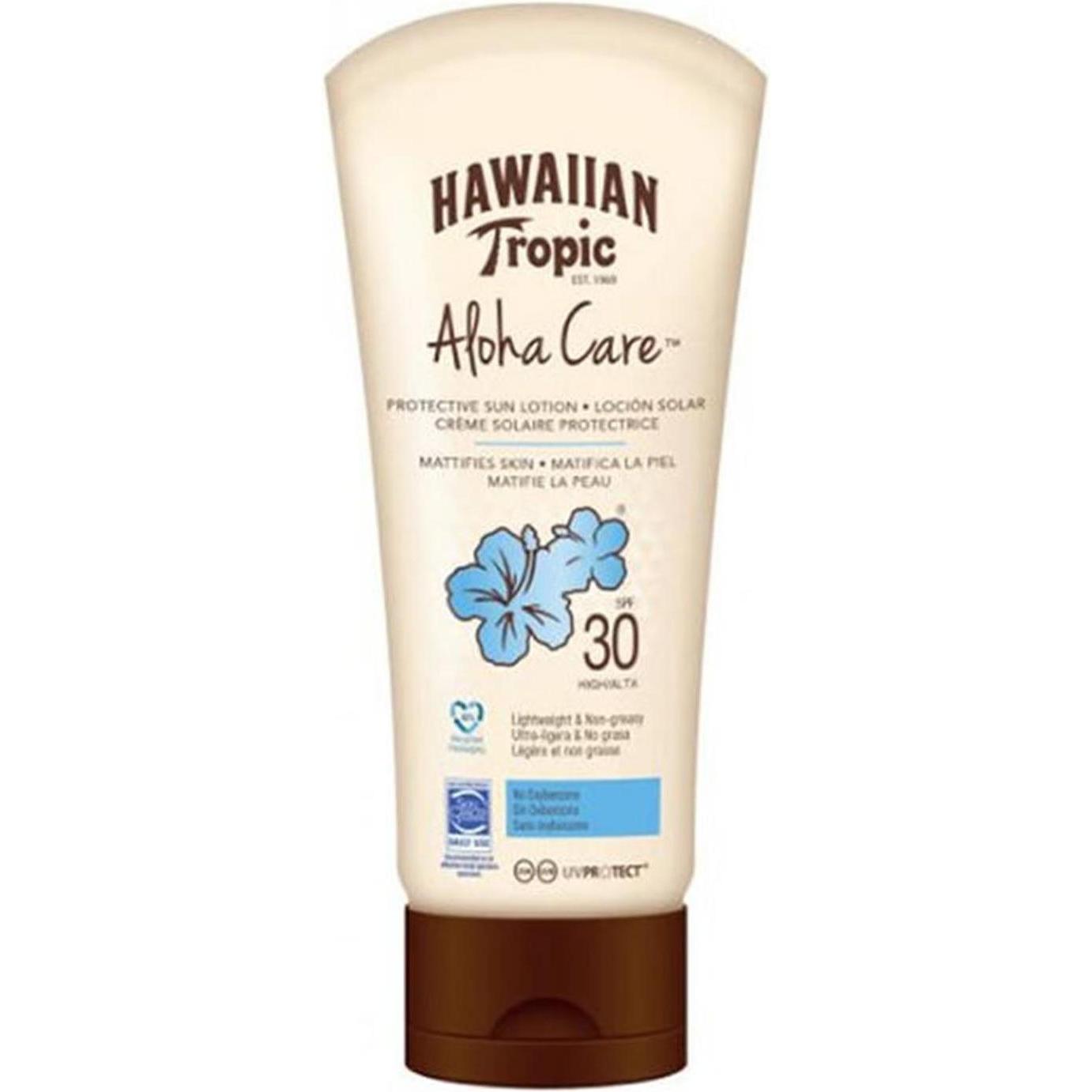 Hawaiian Tropic, Crema solare, Aloha Care (Crema solare, SPF 30, 180 ml)