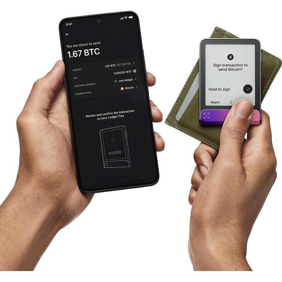 Ledger Flex inkl. Recovery Key - Crimson Magenta (Bitcoin, Ethereum  Klassiek, Cardano) - Galaxus