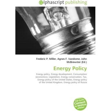 Energy Policy, Fachbücher