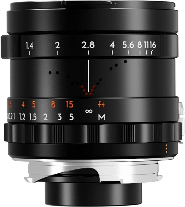 Immagine prodotto Thypoch Obiettivo fotografico full-frame Simera 35mm f1.4 per Fujifilm X Mount - Argento (Fujifilm X, APS-C / DX, Full frame)