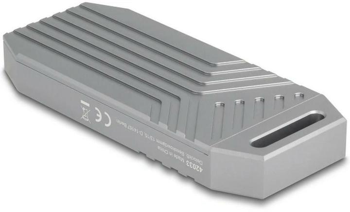 Actual product image Delock M.2 NVMe SSD enclosure (M.2 2280)