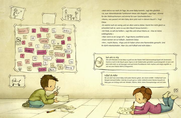 Image du produit Ein Baby in Mamas Bauch (Allemand, Anna Duke, Joëlle Tourlonias, 2015)