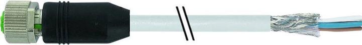 Produktbild Murr Elektronik M12 Bu. ger. geschirmt mit freiem Ltg.-ende PVC-OB 5x0.34 geschirmt 5m