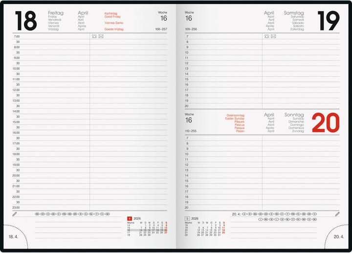 Produktbild Brunnen Agenda Balacron (1 Tag / 1 Seite)