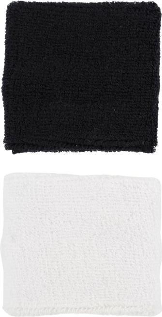 Produktbild Nike WRISTBANDS WHTE/BLACK (2X)