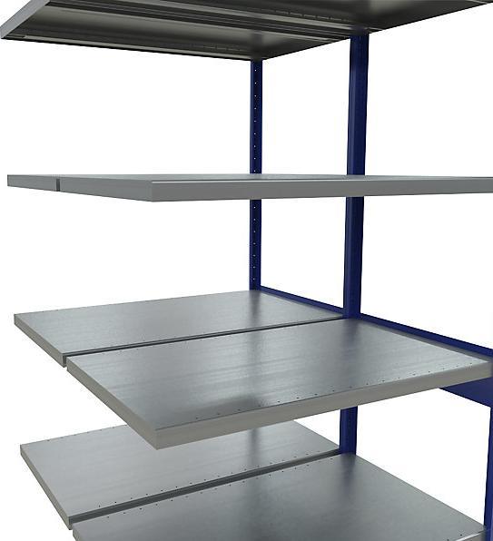 Actual product image eurokraft pro Boltless shelving, double row