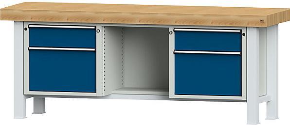 Actual product image Anke Heavy duty workbench (225 cm, 70 cm)