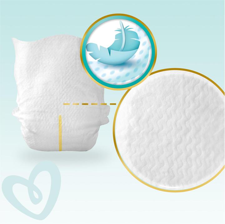 Immagine prodotto Pampers Pannolini Premium Care 3 Taglie (Midi), 5-9 Kg, 120 pz. (Dimensione 3, Box mezzo mese, 120 Pezzo/i)