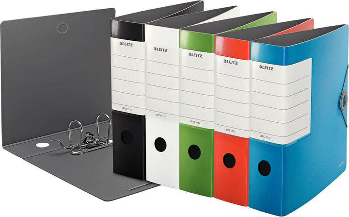 Produktbild Leitz 180° Active Solid Gewichtsbinder, A4 82 mm schwarz (11120095) (A4, 82 mm, 1 Stück)