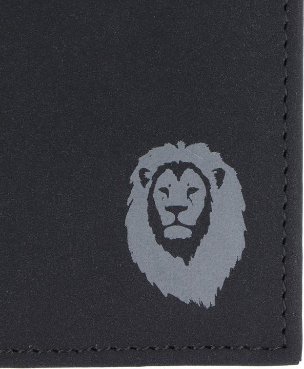 Freedom Lion Print Grey Black
