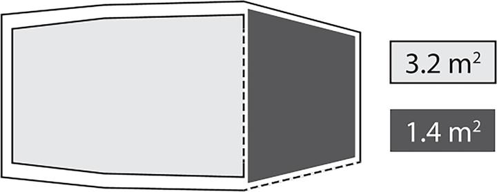 Actual product image Robens Sprinter 3 Lw (Dome tent, 2.20 kg, 3 persons)