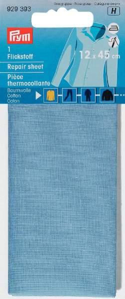 Produktbild Prym Flickstoff, blau 12 x 45 cm, Karte, aufbügelbar, 100 % CO