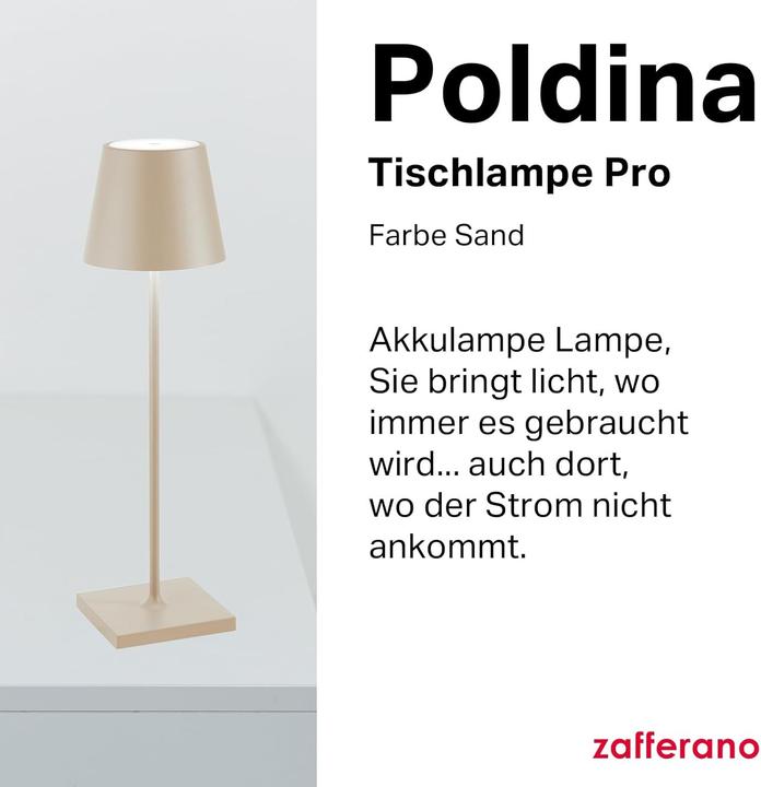 Actual product image Zafferano Poldina Pro (200 lm)
