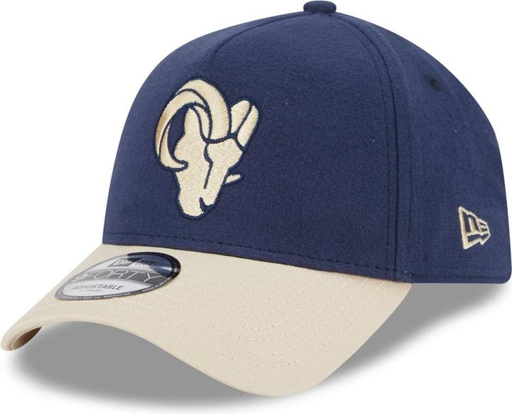Produktbild New Era A-Frame 9Forty Cap MOLESKIN Los Angeles Rams navy (One Size)