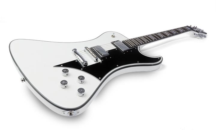 Actual product image Hagstrom Electric Guitar, Fantomen, White Gloss (Electric guitar, Body: Mahogany, Fingerboard: Resinator, Neck: Mahogany)