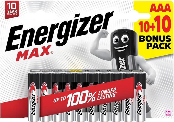 Energizer LR03 20BL MAX (AAA)