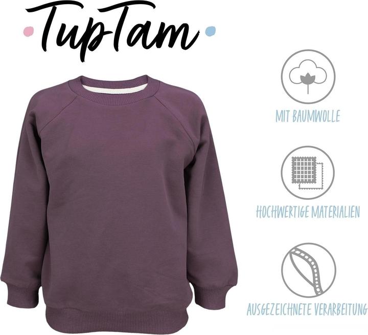 Produktbild TupTam Sweatshirt Bio-Baumwolle (152)
