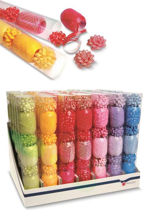 Produktbild Pattberg Geschenkband Mustermix Set Set, 9 Stück, Gelb (1x)