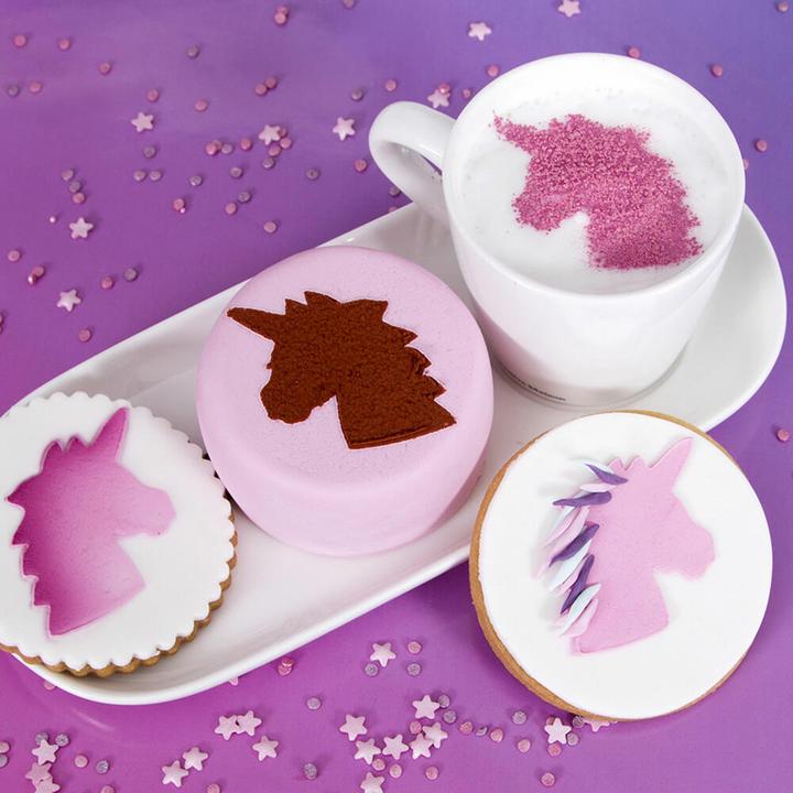 Image du produit Städter Dekor-Schablonen Einhornkopf