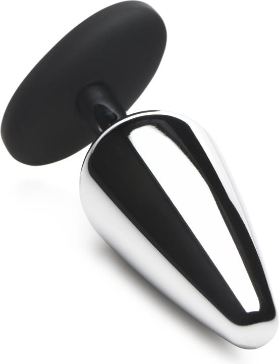 Produktbild Master Series XR Brands Butt Slut Metall & Silikon Butt Plug Silber