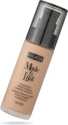 Actual product image Pupa Milano Pupa - Long Lasting Make Up SPF 10 Made To Last (Total Comfort Foundation) 30ml 055 Cinnamon Beige (055 Cinnamon Beige)