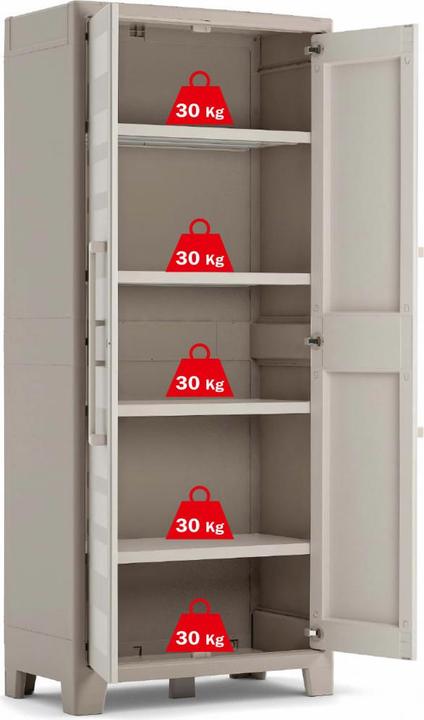 Immagine prodotto Keter Armadio portaoggetti (80 x 44 x 182 cm)