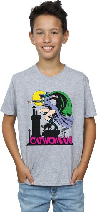 Produktbild Catwoman Text Logo TShirt Jungen (128)