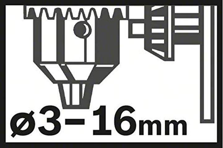 Produktbild Bosch Professional Zubehör Zahnkranzbohrfutter bis 16 mm, 5/8-Zoll 16UNF