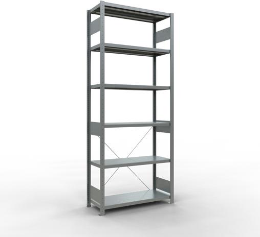 Actual product image Schulte Lagertechnik MULTIplus250 basic racking system with cross braces
