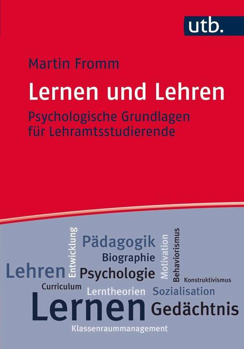 Produktbild Lernen und Lehren (Deutsch, Martin Fromm, 2017)