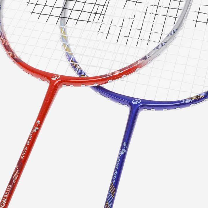 Produktbild Perfly Adult Badminton Racket Br 190 Set Partner Bleu Red