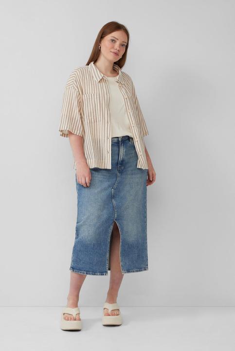Produktbild s.Oliver Rock Denim Midi-Rock (46)