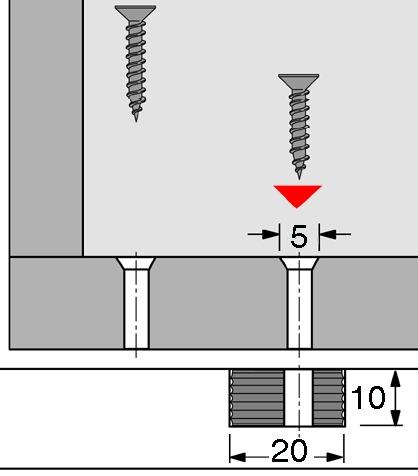 Produktbild Hettich Frontversteller (1 Stk.)