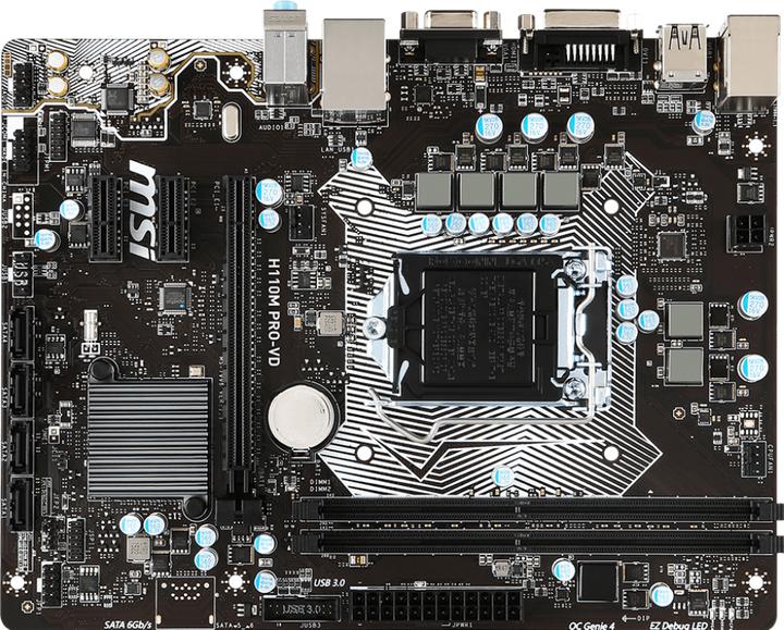Produktbild MSI H110M Pro-VD (LGA 1151, Intel H110, mATX)