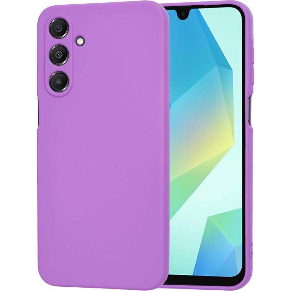 Techsuit - SoftFlex - Samsung Galaxy A16 4G / A16 5G - Purple (Samsung Galaxy A16, Samsung Galaxy A16 5G), Cover smartphone, Viola