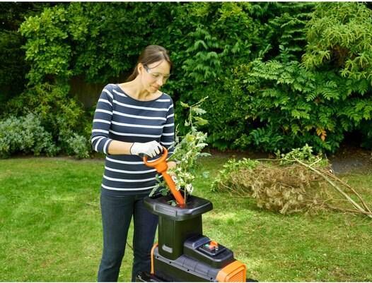 Immagine prodotto Black & Decker Trituratore elettrico silenzioso, 2800W