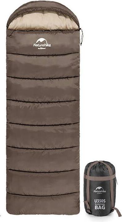 Actual product image Naturehike NH20MSD07 Sleeping bag with hoodU350S (220 cm)