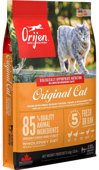 Produktbild Orijen Cat und Kitten (Adult, Junior, Welpe + Kitten, 1 Stk., 5400 g)