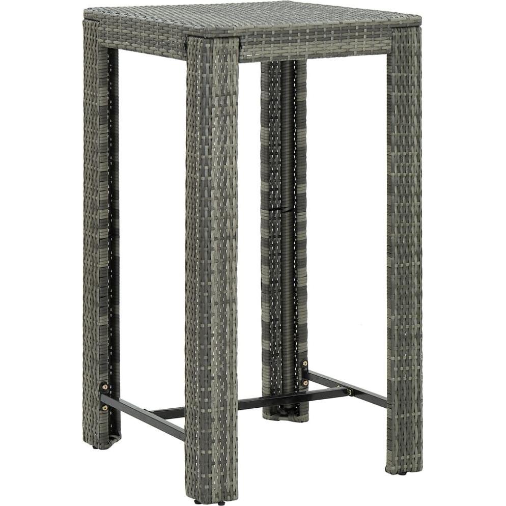 VidaXL, Gartentisch + Balkontisch, Melisa (60.50 cm)