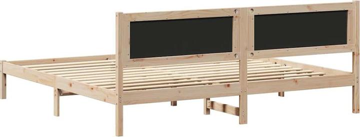 Image du produit vidaXL Holz-Bettgestell (200 x 200 cm)