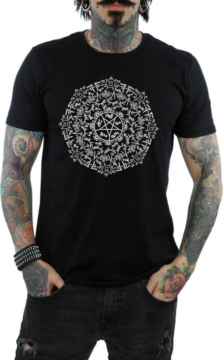 Actual product image Supernatural Mens Symbol Circle T-Shirt (L)