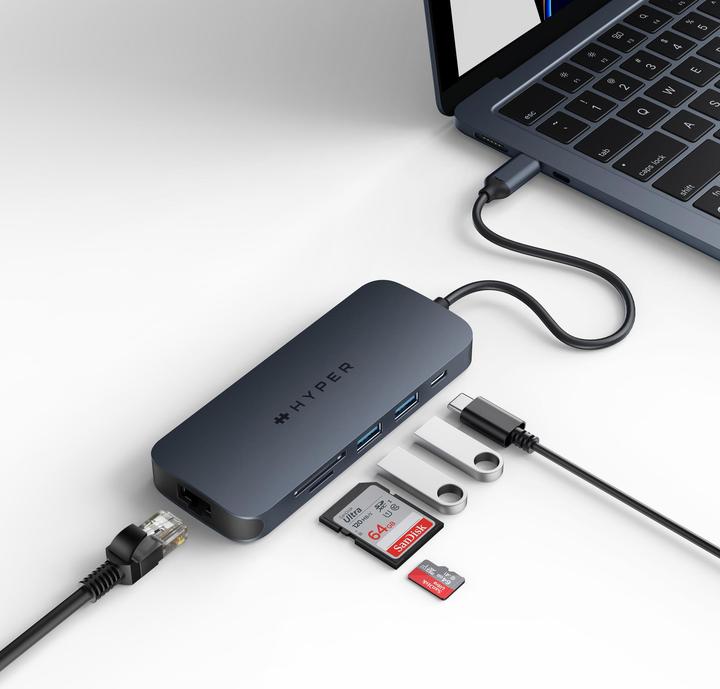 Produktbild Hyper HD4004GL (USB-C, 8 Ports)