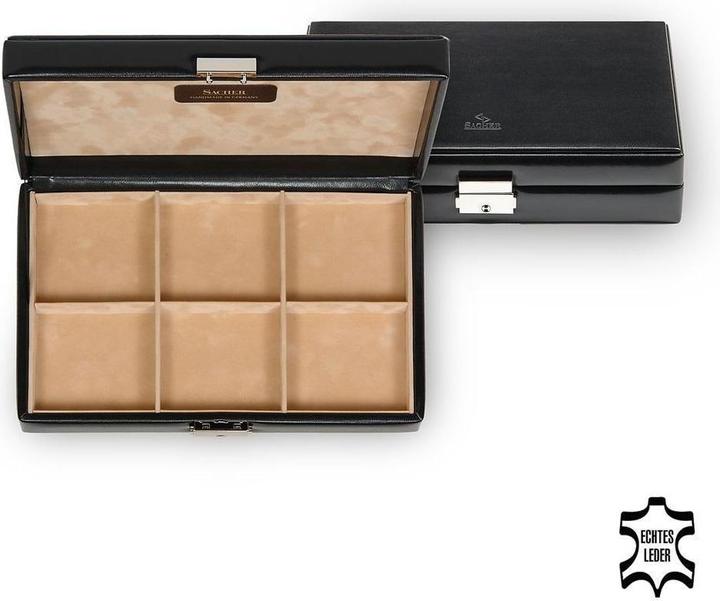 Sacher 2610.010443 - Sammleretui new classic schwarz Leder
