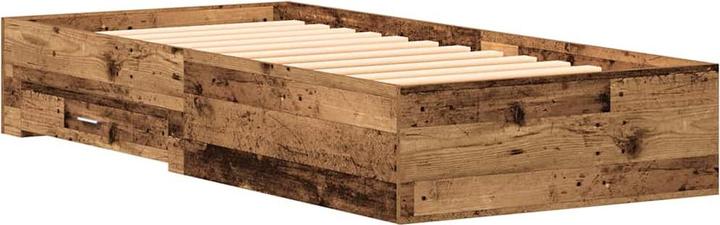 Image du produit vidaXL Rustikales Bett (135 x 190 cm)