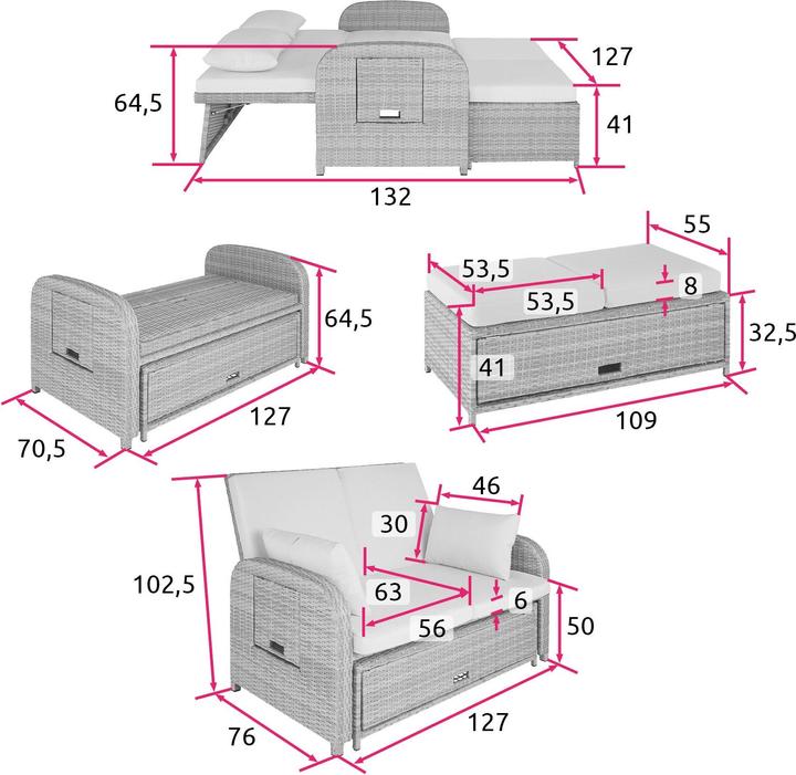 Produktbild tectake Kreta