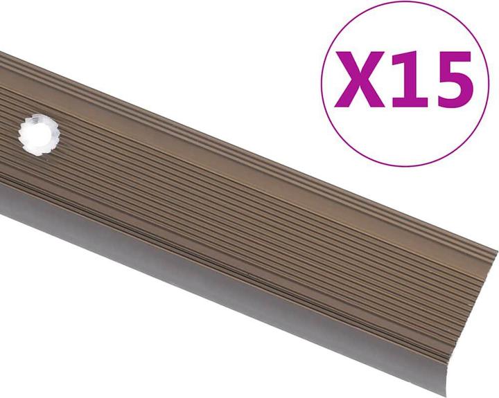 Actual product image vidaXL Treppenkantenprofil