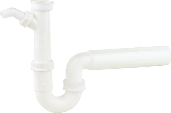 Productafbeelding Kirchhoff Gootsteenbuis sifon, 1 1/2" met 3/4" toestelaansluiting (Bevestigingsmateriaal voor hevel, 3/4")